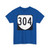 Virginia 304 1980 (Virginia) (Road Sign) T-Shirt