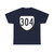 Virginia 304 1980 (Virginia) (Road Sign) T-Shirt