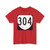 Virginia 304 1980 (Virginia) (Road Sign) T-Shirt