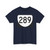 Virginia 289 (Virginia) (Road Sign) T-Shirt