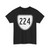 Virginia 224 1956 (Virginia) (Road Sign) T-Shirt