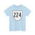 Virginia 224 1956 (Virginia) (Road Sign) T-Shirt