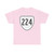 Virginia 224 1956 (Virginia) (Road Sign) T-Shirt