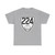 Virginia 224 1924 (Virginia) (Road Sign) T-Shirt