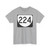 Virginia 224 (Virginia) (Road Sign) T-Shirt