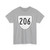Virginia 206 1956 (Virginia) (Road Sign) T-Shirt