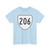 Virginia 206 1956 (Virginia) (Road Sign) T-Shirt