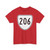 Virginia 206 1956 (Virginia) (Road Sign) T-Shirt