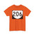 Virginia 206 (Virginia) (Road Sign) T-Shirt