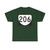 Virginia 206 (Virginia) (Road Sign) T-Shirt