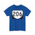 Virginia 206 (Virginia) (Road Sign) T-Shirt