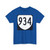 Virginia 934 1980 (Virginia) (Road Sign) T-Shirt
