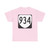 Virginia 934 1980 (Virginia) (Road Sign) T-Shirt