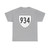 Virginia 934 1956 (Virginia) (Road Sign) T-Shirt
