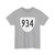 Virginia 934 1956 (Virginia) (Road Sign) T-Shirt
