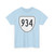 Virginia 934 1956 (Virginia) (Road Sign) T-Shirt
