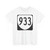 Virginia 933 1980 (Virginia) (Road Sign) T-Shirt