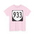 Virginia 933 1980 (Virginia) (Road Sign) T-Shirt