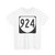 Virginia 924 1980 (Virginia) (Road Sign) T-Shirt
