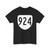 Virginia 924 1980 (Virginia) (Road Sign) T-Shirt