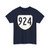 Virginia 924 1980 (Virginia) (Road Sign) T-Shirt