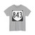 Virginia 843 1980 (Virginia) (Road Sign) T-Shirt