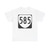Virginia 585 1980 (Virginia) (Road Sign) T-Shirt