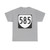 Virginia 585 1980 (Virginia) (Road Sign) T-Shirt