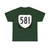 Virginia 581 1980 (Virginia) (Road Sign) T-Shirt