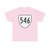 Virginia 546 1956 (Virginia) (Road Sign) T-Shirt