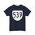 Virginia 539 1980 (Virginia) (Road Sign) T-Shirt