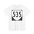 Virginia 535 1980 (Virginia) (Road Sign) T-Shirt
