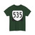 Virginia 535 1980 (Virginia) (Road Sign) T-Shirt