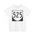 Virginia 525 1980 (Virginia) (Road Sign) T-Shirt
