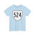 Virginia 524 1956 (Virginia) (Road Sign) T-Shirt