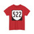 Virginia 522 1980 (Virginia) (Road Sign) T-Shirt