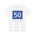 최저속도제한 (North Korea) (Road Sign) T-Shirt
