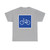 자전거만 다니는 도로 (North Korea) (Road Sign) T-Shirt