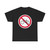 자전거 금지 (North Korea) (Road Sign) T-Shirt