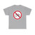 자전거 금지 (North Korea) (Road Sign) T-Shirt