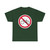 자전거 금지 (North Korea) (Road Sign) T-Shirt