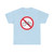 자전거 금지 (North Korea) (Road Sign) T-Shirt