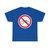 자전거 금지 (North Korea) (Road Sign) T-Shirt
