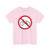 자전거 금지 (North Korea) (Road Sign) T-Shirt