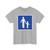 사람만 다니는 도로 (North Korea) (Road Sign) T-Shirt