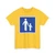 사람만 다니는 도로 (North Korea) (Road Sign) T-Shirt