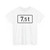 Zusatzzeichen 1052-35 - Gewichtsangabe 75 t StVO 1992 (Germany) (Road Sign) T-Shirt