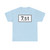 Zusatzzeichen 1052-35 - Gewichtsangabe 75 t StVO 1992 (Germany) (Road Sign) T-Shirt