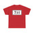 Zusatzzeichen 1052-35 - Gewichtsangabe 75 t StVO 1992 (Germany) (Road Sign) T-Shirt