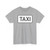 Zusatzzeichen 1050-30 - Taxi 600x330 StVO 1992 (Germany) (Road Sign) T-Shirt